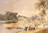 James Baker Pyne, On the Thames