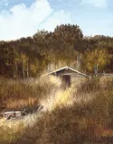Allen Sapp, Abandoned Cabin and Sled