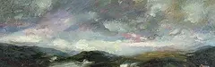 Peter Deacon, Wildcat Hills - Spring Afternoon, oil on canvas board