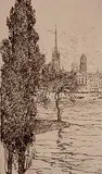 Clarence Gagnon, Vue de Rouen
