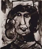 John Harold Thomas Snow, Lola #5/50, 1983, etching on paper
