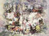 Léon Bellefleur, Untitled - Abstract Composition, 1971, gouache on paper