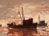 Robert Genn, Seine Boats Off Point Roberts, B.C.
