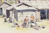 Henry George Glyde, Near Newman Rd. Saanich, 1990
