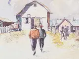 Henry George Glyde, Farm Buildings East of Edmonton