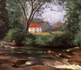 Annie White Grieve Pringle, Mason Falls, Rawdon, oil on canvas
