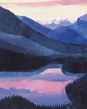David Pugh, Sunset Peyto Lake