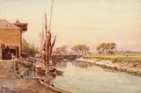 Sandwich by Charles Jones Way, watercolour on paper, sold May 1998