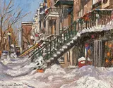 Lucienne Boucher Zegray, Promenade, rue St. Denis