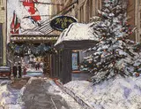 Lucienne Boucher Zegray, Le Ritz Carleton, rue Sherbrooke, Montreal