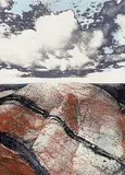 Ed Bartram, Precambrian Spirit, Northern Image Series #35/60, 1979, colour etching on paper