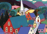 Terry Ananny, Eastern Townships, acrylic on canvas