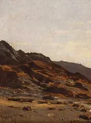 James Macdonald Barnsley, La Rance, 1885, 1885, oil on paper board