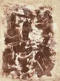 Léon Bellefleur, Vieux Moulin #15/30, 1968, two colour lithograph on paper