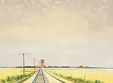 Robert Newton Hurley, Untitled - Hot Summer Sky
