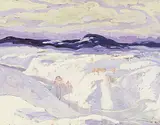 Graham Noble Norwell, Untitled - Winter Landscape