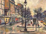 Llewellyn Petley-Jones, Rue Edgar Quinet, Paris, 1955