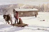 Allen Sapp, Just Brought His Mother Home