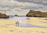 John Davenall Turner, Tidal Pools - Polzuth