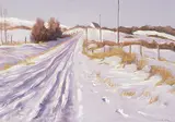 John Davenall Turner, Winter Landscape