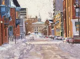 Lucienne Boucher Zegray, McGill Ghetto, Milton Street Montreal