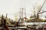 Harry Heine, Untitled - Wharf Scene