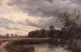 Paul Bough, An English Channel, oil on canvas