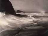 Lloyd Fitzgerald, Northeaster, 1977, mixed media on paper