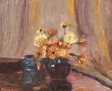 Albert Franck, Still Life, oil on panel