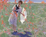 Robert Genn, Gay Pattern with Red
