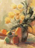 Betty Goodwin, Untitled - Still Life, 1957, oil on canvas board