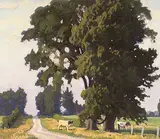 Frederick Stanley Haines, Untitled - Ontario Summer, oil on canvas