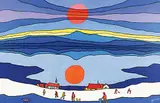 Ted Harrison, Lakeside Sun
