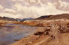 A. Lee Rogers, Untitled - Kamloops, 1890, oil on canvas