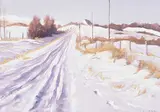 John Davenall Turner, Winter Landscape