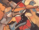 Ella May Walker, Untitled - Still Life, 1957, oil on paper