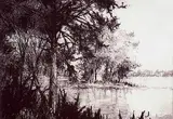 William Garnet Hazard, Sanctuary Lake, etching on paper