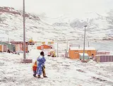 Anna T Noeh, The First Snow in Arctic Bay #16/100, 1983, silkscreen on paper