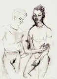 Clifford Foard Robinson, Two Dancers, San Francisco