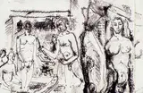 Clifford Foard Robinson, Untitled - Figures