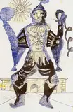 Maxwell Bennett Bates, Untitled - Circus Figure