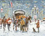 Serge Brunoni, Montreal, Place d'Armes