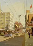 John L. Byrne, Untitled - Calgary, 7 Avenue, 1963