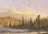 Horace Champagne, Return to Ramsay Lake, Gatineau Park, Quebec