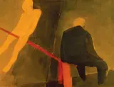Richard Mathew Ciccimarra, Age, 1963, oil on paper
