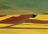 Alan Caswell Collier, On #9 Highway, Alberta - West of Drumheller