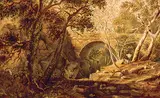 Daniel Fowler, Untitled - Italian Landscape, 1886, watercolour on paper