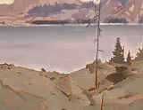 Robert Genn, Okanagan Lake Scene