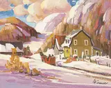 Louise Lecor Kirouac, En Route - Quebec