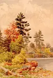 Thomas Mower Martin, Untitled - Lake Scene